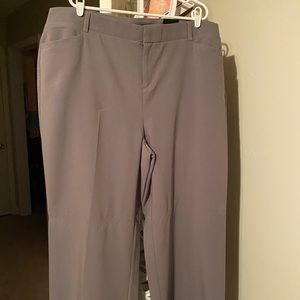 Torrid Grey Structured Trousers Size 22R